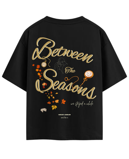 Black Oversized T-shirt Back Design