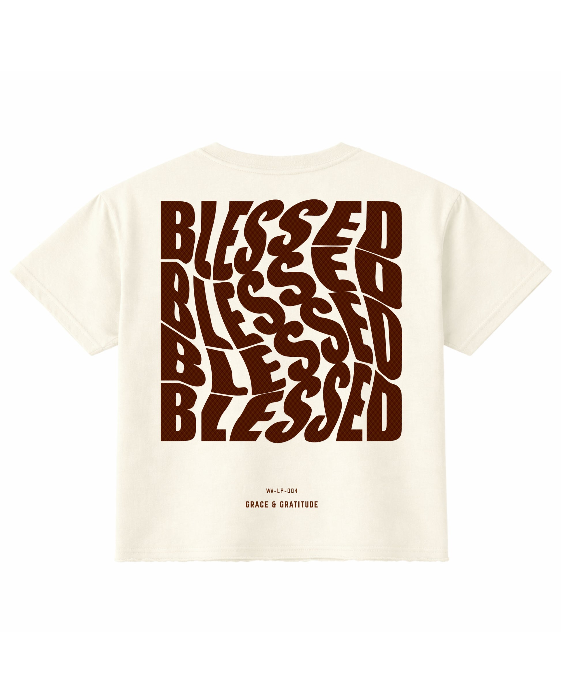 Off White Boxy Fit T-shirt Back Design