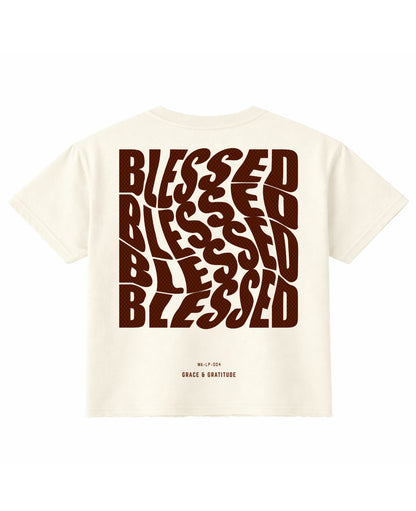 Off White Boxy Fit T-shirt Back Design