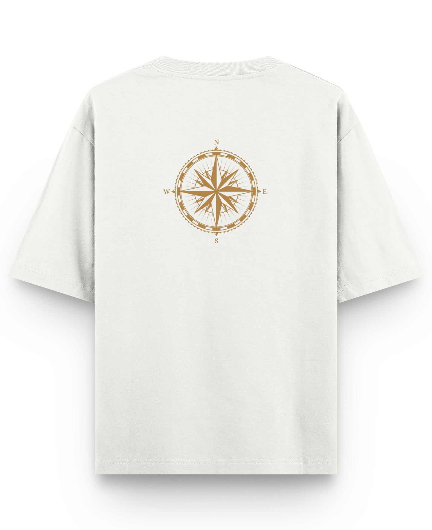 Off White Oversized T-shirt Back Design