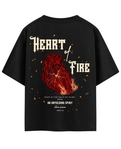 Black Oversized T-shirt Back Design