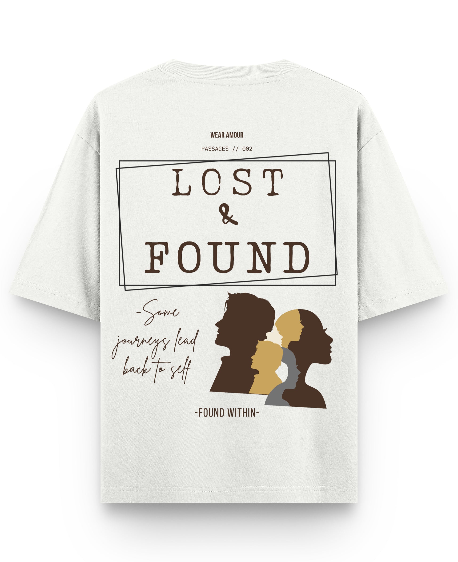 Off White Oversized T-shirt Back Design