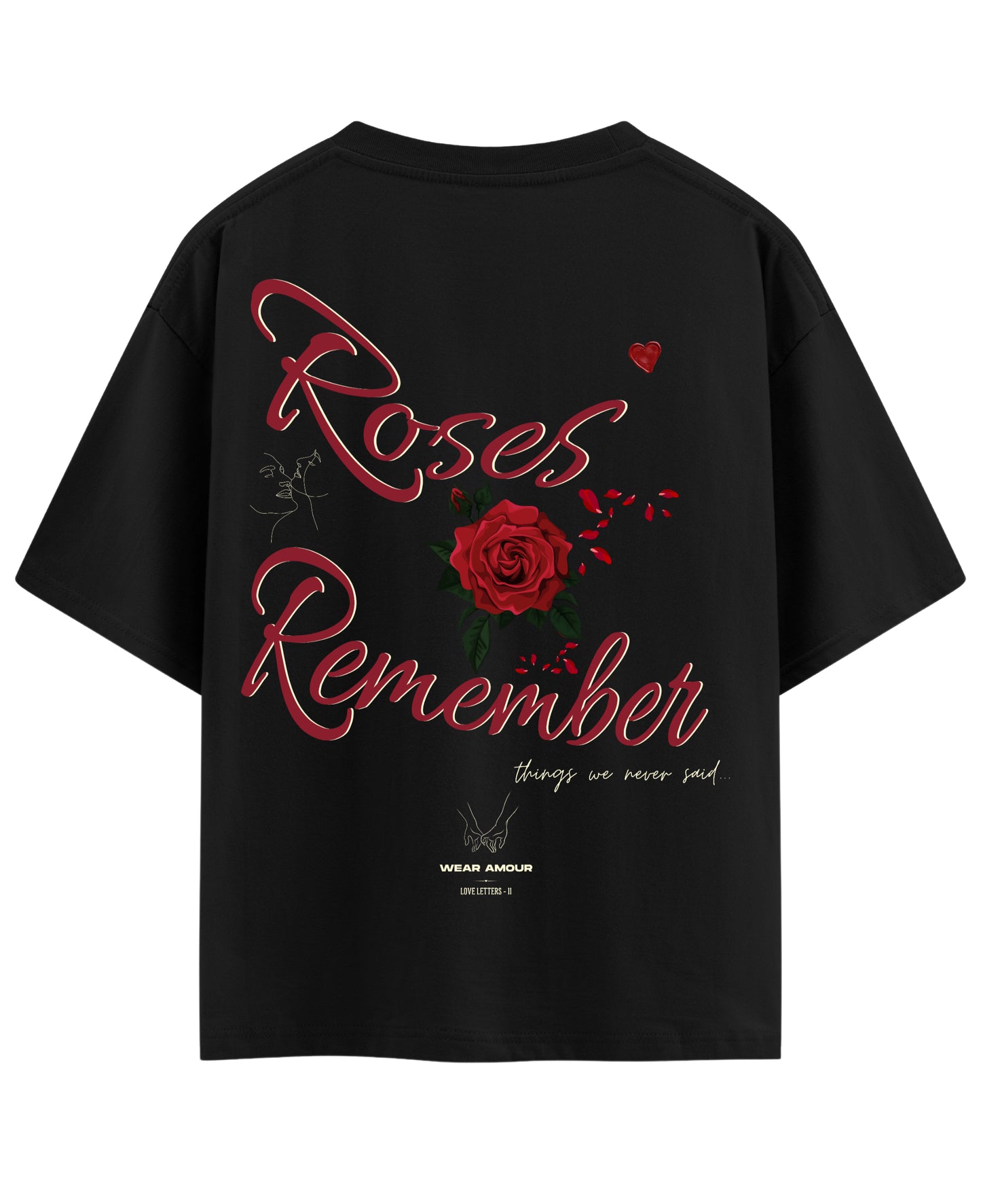 Black Oversized T-shirt Back Design