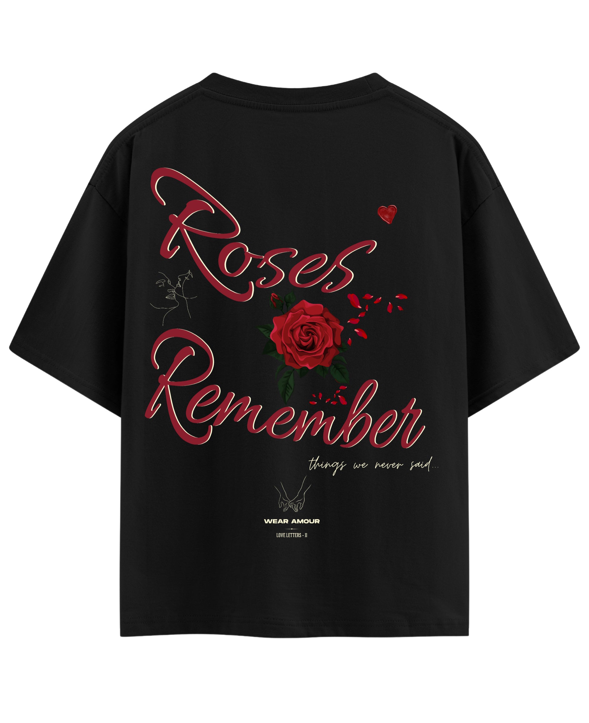 Black Oversized T-shirt Back Design
